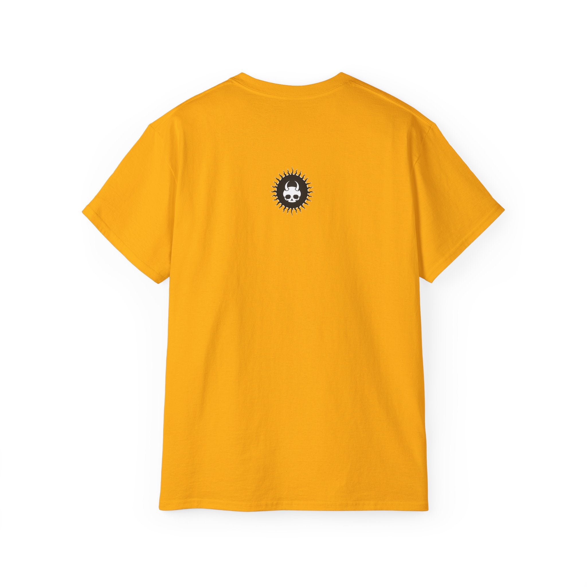 Spook-Rock - Unisex Cotton Tee (Front) - Damned Threads